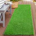 XLX TURF 1FTX3FT Artificial Grass Runner Rug, Outdoor Realistic Pets Friendly Fake Grass Pads for Dogs Potty Patio, Balcony, 1" Pile Height