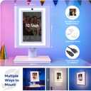 MWE Portable Desktop Photo Booth Machine Touch Screen with Printer and HD Camera, Photobooth with Software APP and Remote Control LED Surround Light (10.1'')