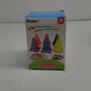 unanscre 31PCS 3 in 1 Carnival Outdoor Games Combo Set for Kids, Soft Plastic Cones Bean Bags Ring Toss Game, Gift for Birthday Party/Xmas