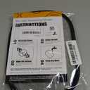 Electrostatic Pet Hair Removal Gloves: Quick Wiping - Reusable & Washable for Sofa Clothing Pet Beds Effortless Cats & Dogs Hair Remover for Busy Pet Owners (1pcs-Black)