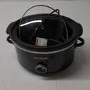 Crock-Pot 4-Quart Manual Slow Cooker, Black