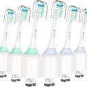 Toothbrush Heads for Philips Sonicare Replacement Heads for E Series, 6 PCS
For Philips Sonicare Toothbrush Heads Essence, Xtreme, Elite, Advance, for Phillips Sonic Care Electric Screw-On Brush Head
