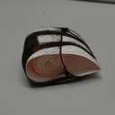 EINAEY Clip in Bangs 100% Real Human Hair, Darkest Brown Wispy Fake Bangs, Bangs Hair Clip & Clip On Bangs for Women, Fringe with Temples, Natural Blend