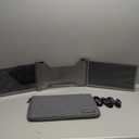 15" Laptop Screen Extender, 1080P FHD IPS Triple Portable Monitor for 15"-17.3" Laptop, Plug & Play Monitor Extender with USB-C/HDMI Port for Mac/Windows/Chrome/Android, Gray