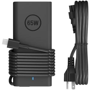 65W 45W Laptop Charger USB C Compatible with Dell Latitude 5420 5520 5320 5430 5290 7410 7420 XPS 13 9250 9360 9365 9370 9380 9350 9550 Chromebook 5190 Type C AC Adapter