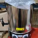 WantJoin Water Bath Canner - 1800W 33QT Stainless Steel Electric Canner, Adjustable Temp (86-212°F) & Timer (30-180min), Makes 11 Quart Jars, Includes Rack, Jar Lifter, Funnel for Home Canning
