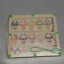 Magnetic Color & Number Maze - Montessori Wooden Color Matching Learning Counting Puzzle Board - Toddler Fine Motor Skills Toys for Boys Girls 2 3 4 Years Old