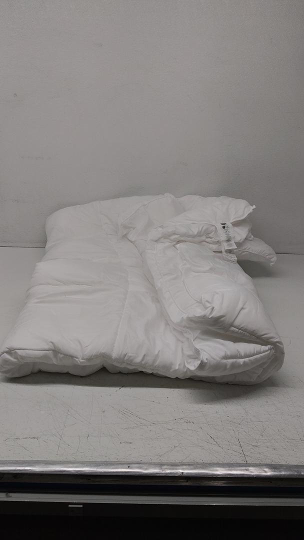 Utopia Bedding Duvet Cover Queen Size - 1 Piece with Zipper Closure - 1 Comforter Cover 90X90 Inches & 2 Pillow Shams 20X26 Inches (White) Comforter Not Included