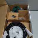 Moen Meena Matte Black Single Handle Modern Shower Faucet Set with Handshower and Tub Spout for Bathtub, Valve Included, 82618BL
