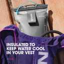 HydraPak Velocity IT (1.5L or 2L Hydration Reservoir) - Insulated Water Bladder/Reservoir for Hydration Pack Self-Sealing Bite Valve, Leak Proof and Dishwasher Safe