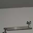 Nolimas Polished Chrome Bath Towel Bar Single Bars Towel Rack Rod Classic Wall Mounted Stainless Steel Bathroom Towel Bar Kitchen Toilet Towel Shelf Single Layer, 24inch