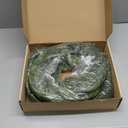 N&T NIETING 9FT Christmas Norfolk Pine Garland Real Touch Pine Artificial Garlands Faux Greenery Garland Winter Christmas Garland for Table Mantle Fireplace Indoor Outdoor Xmas Decorations (1 Pcs)