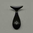 Lily Neck Face Massager, Face Sculpting Tool, Skin Rejuvenation Device with Thermal, Triple Action LED and Vibration, for Anti-Aging, Lifting and Tightening Sagging Skin (Frosted Black)