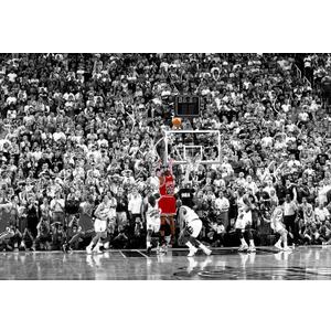 Large Sports Poster (24"x32"), Basketball Superstar Michael Jordan, Bedroom Gymnasium Wall Art Decor, Unframed Canvas Poster (Pattern - C)
