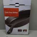 12 Inch Seasoned Cast Iron Skillet