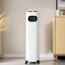 Humidifier Large Room, 2.3Gal/9L Plants Humidifiers for Bedroom with with Timer, 360°Nozzle, Room Cool Mist Humidifier with Aroma Box, School, Office, Warehouse