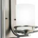 Kichler Hendrik 5.25" 1-Light Bathroom Vanity Light, Brushed Nickel, 5076NI