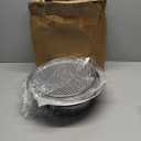 Puraville Charcoal Barbecue Grill, 13.7 Inches Non-Stick Korean BBQ Grill, Portable Stainless Steel Charcoal Stove for Home Party Outdoor Camping