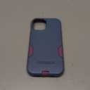 OtterBox iPhone 13 Mini and 12 Mini (Only) Commuter Series Case Thin, Dual-Layer, Pocket-Friendly, Port Cover Blue/Pink