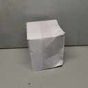 Roshtia 6 Pieces Plastic Popcorn Containers Reusable Buckets 75 oz Popcorn Boxes Bowl with Scoop Retro Style Red Plastic Scoop Set for Movie Theater Night(Stripe)