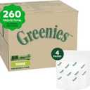 GREENIES Original Teenie Natural Dog Dental Care Chews Oral Health Dog Treats, (260 Treats) 72 oz. Pack, Best By: 01/29/2027