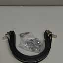 Pipe Clamps,304 Stainless & Rubber Cushioned Heavy Duty Conduit clips (SCH 4 in (114 MM) - 6 Pack)