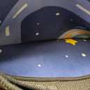 Space Rug 6x9 Feet, Kids Area Rugs for Bedroom Playroom, Solar System Outer Space Carpet for Boys Room, Educational Galaxy Planet Decor Floor Mat, Non Slip