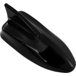 Shark Fin Antenna Cover,Car Roof Antenna Caps Compatible with Hyundai Kona 2018 2019 2020 2021 2022 2023,96210-J9300,Roof Topper Cover Replacement,Glossy Black,1PC,Without Chip
