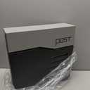 Mailbox Wall Mount,Large Capacity Locking Mailbox for Outside,Galvanized Steel Cover and Rust-Proof Metal Post Box with Newspaper Holder,14.6"x14.6"x4.3" Black,MD024G