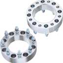 SCITOO 2Pcs Wheel Spacers 2 inch 8x170 Bore 125mm Studs 14x2 8 Lug Wheel Spacers Adapters Fit for for Ford Excursion for F-250 for F-250 Super Duty for F-350 for F-350 Super Duty