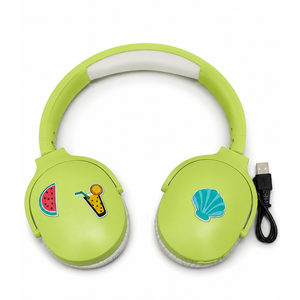 Icon Headphones, Lime Green