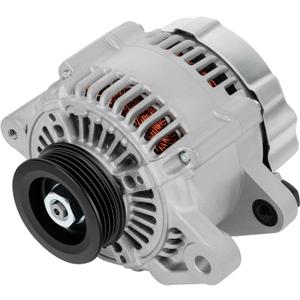 SCITOO Alternators 11203 Compatible Fit for Toyota Auto and Light Truck Yaris 2006 2007 2008 2009 2010 2011 2012 2013 2014 2015 1.5L 12V 80Amp CW 4-Groove Pulley 11203 11505 104210-8180 27060-21150