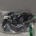 PRETTYGARDEN Womens Long Sleeve Quarter Zip Pullover Sweater Casual Loose V Neck Collared Ribbed Knit Jumper Tops Thumb Hole (Medium, Black)