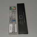 iiteeology Compatible with Apple Watch Band 46mm Series 11 Series 10, Upgraded Stainless Steel Band with iWatch Screen Protector Case for Men Women Silver/Silver