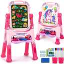 Art Easel for Kids Age 3-4 Magnetic Double-Sided Drawing Board Gifts