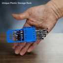 10 x Mini Wrench Set, 10-Piece Small Combination Wrench Set, Ignition Wrench, Micro&Lightweight, Metric Size: 4mm, 4.5mm, 5mm, 5.5mm, 6mm, 7mm, 8mm, 9mm, 10mm, 11mm, with Unique Wrench Organizer (Blue)
