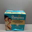 Pampers Swaddlers Diapers, Size 1 (8-14 lbs), 164 Count, Absorbent, Keeps Baby Dry and Comfortable, Skin Safe Disposable Baby Diaper