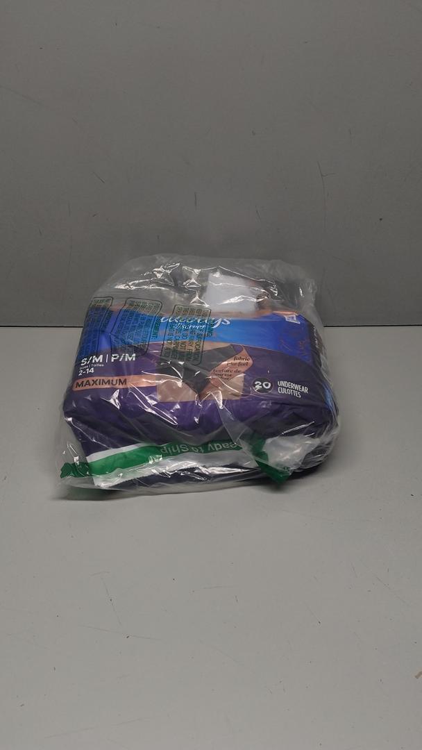 Always Discreet Boutique Incontinence and Postpartum Underwear for Women, Maximum Protection, Small/Medium, Black, 20 Count