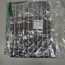 DILLMAN Kitchen Cooking Adjustable Aprons - Men Women Bib Soft Chef Stripes Apron with 2 Pockets (Black)