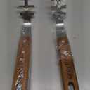 Grill Grate Lifter,2Pcs Stainless Steel Lifter with PP Handle,10.8x1.4in Anti-Scald Grill Grate Tool for BBQ, Charbroil Grill and More