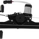 OCPTY Rear Driver Side Power Window Regulator and Motor Compatible with 2006-2010 for Jeep Commander 2006-2010 for Jeep Commander
