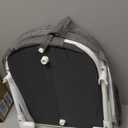 Baby Delight Snuggle Nest Bassinet, Portable Baby Bed, for Infants 0-5 Months, Charcoal Tweed