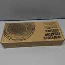 WOPITUES Floating Shelves for Wall Decor Sign, Bathroom Organizers and Storage, Bathroom Shelves Over Toilet with Metal Guardrail-Rustic Brown