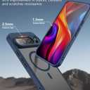 for Google Pixel 10 Case,Compatible with MagSafe Shockproof Slim Translucent Matte Anti-SlipMilitary Drop Protection for Men Women (Blue)