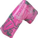 Golf Blade Putter Head Cover, Frog Design | Synthetic Leather, Magnetic Closure, Multiple Colors Optional, Fit blade putters of Most brands