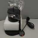 zukakii Candle Warmer Lamp Adjustable Height Dimmable with Timer Large Jar Candles Compatible - No Flame Scented Wax Warmer with 2 Bulbs - Mothers Day Gift - Black