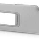 Grey Left Driver Side Sun Visor with Mirror Compatible with Corolla 2008 2009 2010 2011 2012 2013 Replace# 74320-02711-E0