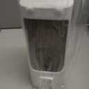 1Pc Wall Mounted Paper Cup Dispenser Easy Clean Cup Holder for Office Home White Storage Rack Smooth Edges for Use