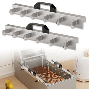 Corn Dog Clips for Fryer, with Handle, Fit for Most Deep Fryers, 2 Pack