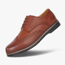 Hawkwell Men's Plus Size Wingtip Brogue Oxfords Dress Shoes, US Size 17
